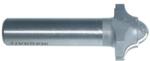 MAGNATE 3934 Classic Plunge Cutting Router Bit - 15/64" Radius; 1" Cutting Diameter; 1/2" Shank Diameter; 5/8" Cutting Height; 1-1/2" Shank Length; 2-Flute Carbide Tipped