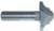 Magnate 3935 Classic Plunge Cutting Router Bit - 3/8" Radius; 1-1/2" Cutting Diameter; 1/2" Shank Diameter; 3/4" Cutting Height; 1-1/2" Shank Length