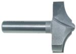 MAGNATE 3952 Classic Spiral Router Bit - 2" Cutting Diameter; 1" & 3/16" Radius; 1/2" Shank Diameter, 2" Shank length, 2-Flute Carbide Tipped