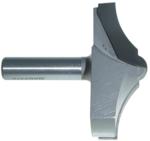 MAGNATE 3953 Classic Spiral Router Bit - 3" Cutting Diameter; 1-1/2" & 9/32" Radius; 1/2" Shank Diameter, 2" Shank length, 2-Flute Carbide Tipped