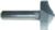 MAGNATE 3954 Classic Spiral Router Bit - 1-1/2" Cutting Diameter; 3/4" & 9/64" Radius; 1/2" Shank Diameter, 2" Shank length, 2-Flute Carbide Tipped