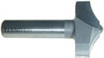 MAGNATE 3954 Classic Spiral Router Bit - 1-1/2" Cutting Diameter; 3/4" & 9/64" Radius; 1/2" Shank Diameter, 2" Shank length, 2-Flute Carbide Tipped