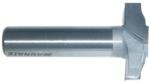 MAGNATE 3961 Brick Molding Router Bit - 1-1/4" Cutting Diameter; 3/8" Cutting Height; 1/2" Shank Diameter; 0.35" Radius; 2" Shank Length; 2-Flute Carbide Tipped