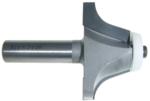 MAGNATE 3976 Roundover Undermount Bowl Router Bit - 18 Degree; 1" Cutting Height; 1/2" Radius; 2-1/8" Overall Diameter; BR-58 Bearing; 1/2" Shank Diameter, 1-1/2" Shank Length, 2-Flute Carbide Tipped