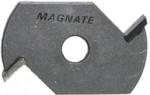 MAGNATE 4004 5/16" Bore Slotting Cutter - 1/8" Kerf; 2 Wing; 1-7/8" Overall Diameter; For biscuit H-9 slot cutting