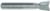 MAGNATE 401 9 Degree Dovetail Router Bit - 3/8" Cutting Diameter; 3/8" Cutting Height; 1/4" Shank Diameter; 2" Overall Length; Compatible for Incra, JoinTech dovetail.; 2-Flute Carbide Tipped