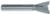 MAGNATE 402 14-Degree Dovetail Router Bit - 1/2" Cutting Diameter; 1/2" Cutting Height; 1/4" Shank Diameter; 2-3/8" Overall Length; Compatible with Leigh Dovetail; 2-Flute Carbide Tipped