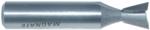 MAGNATE 407 14-Degree Dovetail Router Bit - 1/2" Cutting Diameter; 1/2" Cutting Height; 1/2" Shank Diameter; 2-1/2" Overall Length; Compatible with Incra, JoinTech Dovetail; Compatible with OmniJig