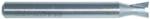 MAGNATE 409 8 Degree Dovetail Router Bit - 1/4" Cutting Diameter; 1/4" Cutting Height; 1/4" Shank Diameter; 2-1/2" Overall Length; Compatible for Leigh Dovetail; 2-Flute Carbide Tipped