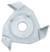 MAGNATE 4100 5/16" Bore Slotting Cutter - 1/16" Kerf; 3 Wing; 1-7/8" Overall Diameter