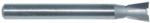 MAGNATE 411 9 Degree Dovetail Router Bit - 5/16" Cutting Diameter; 3/8" Cutting Height; 1/4" Shank Diameter; 2-1/4" Overall Length; Compatible for Incra, JoinTech dovetail.; 2-Flute Carbide Tipped