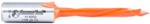 Amana 414005 Through-Hole Left-Handed Boring Bit, 70mm OAL x 10mm Shank - 5mm Cutting Diameter; V-Point, 40mm Cutting Height, Carbide Tipped