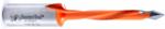 Amana 414047 Through-Hole Left-Handed Boring Bit, 70mm OAL x 10mm Shank - 3/16" Cutting Diameter; V-Point, 40mm Cutting Height, Carbide Tipped