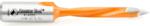 Amana 414055 Through-Hole Left-Handed Boring Bit, 70mm OAL x 10mm Shank - 5.5mm Cutting Diameter; V-Point, 40mm Cutting Height, Carbide Tipped