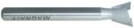 MAGNATE 416 18 Degree Dovetail Router Bit - 1/2" Cutting Diameter; 3/8" Cutting Height; 1/4" Shank Diameter; 2-1/4" Overall Length; 2-Flute Carbide Tipped