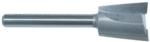 MAGNATE 418 7 Degree Dovetail Router Bit - 3/4" Cutting Diameter; 7/8" Cutting Height; 1/4" Shank Diameter; 2-5/8" Overall Length; Compatible with Incra and JoinTech dovetail machines; 2-Flute Carbide Tipped