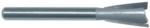 MAGNATE 419 14-Degree Dovetail Router Bit - 3/4" Cutting Diameter; 7/8" Cutting Height; 1/4" Shank Diameter; 2-5/8" Overall Length; 2-Flute Carbide Tipped