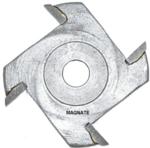 MAGNATE 4207 5/16" Bore Slotting Cutter - 3/16" Kerf; 4 Wing; 1-7/8" Overall Diameter