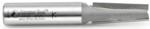 Amana 42420 Patternmakers Router Bit - 3 Degree; 3/8" Cutting Diameter; 1/2" Large Diameter; 1-1/4" Cutting Height; 3-5/32" Overall Length; 1/2" Shank Diameter; 2 Flute, Carbide Tipped, Excellent for Cutting Expanded PVC