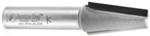 Amana 42424 Patternmakers Router Bit - 7 Degree; 3/8" Cutting Diameter; 13/16" Large Diameter; 1-1/4" Cutting Height; 3-5/32" Overall Length; 1/2" Shank Diameter; 2 Flute, Carbide Tipped, Excellent for Cutting Expanded PVC