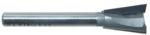 MAGNATE 427 7 Degree Dovetail Router Bit - 17/32" Cutting Diameter; 3/4" Cutting Height; 1/4" Shank Diameter; 2-1/2" Overall Length; Compatible with Porter-Cable Jig 4210 & 4212; 2-Flute Carbide Tipped