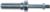 MAGNATE 4305 5/16" Spindle Arbors - 2" Arbor Length; 1/2" Shank Diameter; 1-1/2" Shank Length; Fits Magnate adjustable finger joint or box joint cutters.