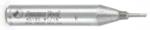 Amana 45190 CNC Straight Plunge Router Bit - 1/16" Cutting Diameter; 3/16" Cutting Height; 1/4" Shank Diameter; 1-5/8" Overall Length; Not guaranteed due to extremely small diameter; 2-Flute Solid Carbide Edge
