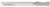 Amana 45205 CNC Straight Plunge Router Bit - 1/4" Cutting Diameter; 1" Cutting Height; 1/4" Shank Diameter; 3-1/4" Overall Length; 2-Flute Carbide Tipped