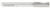 Amana 45212-01 CNC Straight Plunge Router Bit - 9/32" Cutting Diameter; 1" Cutting Height; 1/4" Shank Diameter; 3" Overall Length; 2-Flute Carbide Tipped