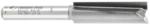 Amana 45220 CNC Straight Plunge Router Bit - 3/8" Cutting Diameter; 1-1/4" Cutting Height; 1/4" Shank Diameter; 2-1/2" Overall Length; 2-Flute Carbide Tipped