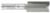 Amana 45222 CNC Straight Plunge Router Bit - 7/16" Cutting Diameter; 1" Cutting Height; 1/4" Shank Diameter; 2-1/8" Overall Length; 2-Flute Carbide Tipped