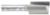 Amana 45224 CNC Straight Plunge Router Bit - 1/2" Cutting Diameter; 3/4" Cutting Height; 1/4" Shank Diameter; 1-3/4" Overall Length; 2-Flute Carbide Tipped