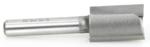 Amana 45227 CNC Straight Plunge Router Bit - 9/16" Cutting Diameter; 3/4" Cutting Height; 1/4" Shank Diameter; 2-1/8" Overall Length; 2-Flute Carbide Tipped