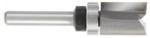 Amana 45361 Template Plunge 2-Flute Router Bit - 9/16" Cutting Diameter; 3/4" Cutting Height; 1/4" Shank Diameter; 2-5/16" Overall Length; 47753 Bearing; With Upper Ball Bearing, Carbide Tipped