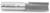 Amana 45428 CNC Straight Plunge Router Bit - 9/16" Cutting Diameter; 1-1/4" Cutting Height; 1/2" Shank Diameter; 2-7/8" Overall Length; 2-Flute Carbide Tipped