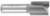 Amana 45438 CNC Straight Plunge Router Bit - 3/4" Cutting Diameter; 1" Cutting Height; 1/2" Shank Diameter; 2-5/8" Overall Length; 2-Flute Carbide Tipped