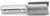 Amana 45443 CNC Straight Plunge Router Bit - 25/32" Cutting Diameter; 1-1/4" Cutting Height; 1/2" Shank Diameter; 2-7/8" Overall Length; 2-Flute Carbide Tipped