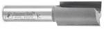 Amana 45445 CNC Straight Plunge Router Bit - 23/32" Cutting Diameter; 1-1/4" Cutting Height; 1/2" Shank Diameter; 2-7/8" Overall Length; 2-Flute Carbide Tipped