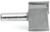 Amana 45453 CNC Straight Plunge Router Bit - 1-3/4" Cutting Diameter; 1-1/4" Cutting Height; 1/2" Shank Diameter; 2-7/8" Overall Length; 2-Flute Carbide Tipped