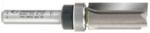 Amana 45460-3TS Template Plunge 3-Flute Router Bit - 1/2" Cutting Diameter; 1" Cutting Height; 1/4" Shank Diameter; 2-1/2" Overall Length; 47701 Bearing; With Upper Ball Bearing, Carbide Tipped
