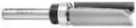 Amana 45461 Template Plunge 2-Flute Router Bit - 1/2" Cutting Diameter; 1-1/4" Cutting Height; 1/4" Shank Diameter; 2-3/4" Overall Length; 47701 Bearing; With Upper Ball Bearing, Carbide Tipped