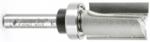 Amana 45462 Template Plunge 2-Flute Router Bit - 5/8" Cutting Diameter; 1" Cutting Height; 1/4" Shank Diameter; 2-3/4" Overall Length; 47712 Bearing; With Upper Ball Bearing, Carbide Tipped