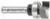 Amana 45462-S Template Plunge 2-Flute Router Bit - 5/8" Cutting Diameter; 1/4" Cutting Height; 1/4" Shank Diameter; 1-3/4" Overall Length; 47712 Bearing; With Upper Ball Bearing, Carbide Tipped