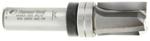 Amana 45463-3DS Template Plunge 3-Flute Router Bit - 3/4" Cutting Diameter; 1" Cutting Height; 1/2" Shank Diameter; 3" Overall Length; 47721 Bearing; Down shear face plunge, cuts faster, cleaner and lasts longer
