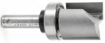 Amana 45466 Template Plunge 2-Flute Router Bit - 1" Cutting Diameter; 1" Cutting Height; 3/8" Shank Diameter; 2-7/8" Overall Length; 47722 Bearing; With Upper Ball Bearing, Carbide Tipped