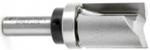 Amana 45468 Template Plunge 2-Flute Router Bit - 1-1/8" Cutting Diameter; 1-1/2" Cutting Height; 1/2" Shank Diameter; 3-1/2" Overall Length; 47738 Bearing; With Upper Ball Bearing, Carbide Tipped