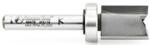Amana 45479 Template Plunge 2-Flute Router Bit - 9/16" Cutting Diameter; 3/4" Cutting Height; 1/4" Shank Diameter; 2-1/4" Overall Length; 47712 Bearing; With Upper Ball Bearing, Carbide Tipped