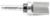 Amana 45483 Template Plunge 2-Flute Router Bit - 5/8" Cutting Diameter; 3/4" Cutting Height; 1/4" Shank Diameter; 2-1/2" Overall Length; 47712 Bearing; With Upper Ball Bearing, Carbide Tipped