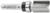 Amana 45491 Template Plunge 2-Flute Router Bit - 1/2" Cutting Diameter; 3/4" Cutting Height; 1/4" Shank Diameter; 2-1/4" Overall Length; 47701 Bearing; With Upper Ball Bearing, Carbide Tipped
