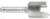 Amana 45504 Mortising Router Bit - 3/4" Cutting Diameter; 3/4" Cutting Height; 1/4" Shank Diameter; 2" Overall Length; 2 Flute, Carbide Tipped